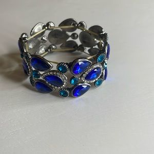 Blue Studded Bracelet